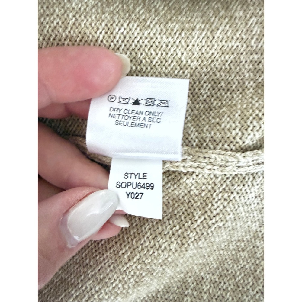 Vintage Sigrid Olsen Sport Embroidered Boho Floral Silk Cotton Cardigan Sweater - Picture 9 of 10